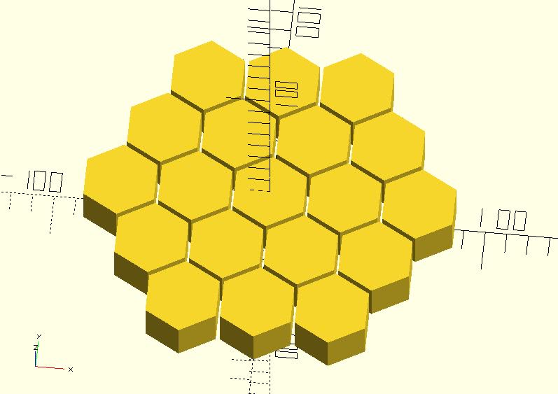 hexagons