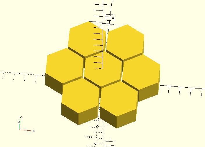 hexagons